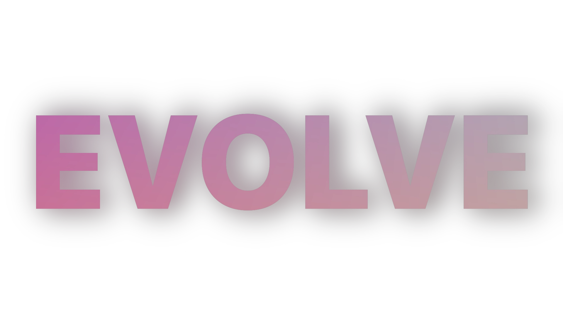 Static version of the Evolve logo